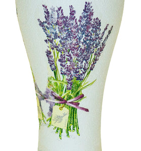 Vaza decorata cu lavanda buchet