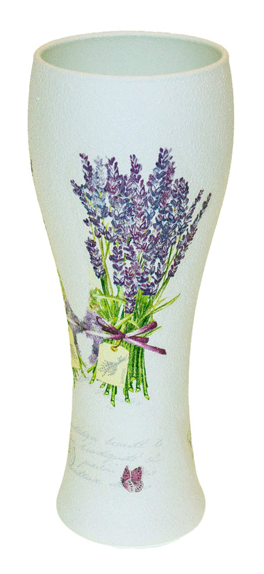 Vaza decorata cu lavanda buchet