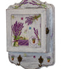 Cutie chei decorata cu lavanda
