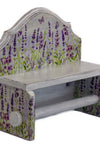 Suport de prosop hartie decorat cu lavanda