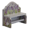 Suport de prosop hartie decorat cu lavanda