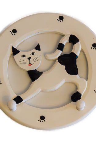 Cuier lemn pisica tip 2