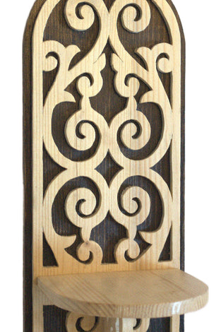 Polita ornamentala din lemn