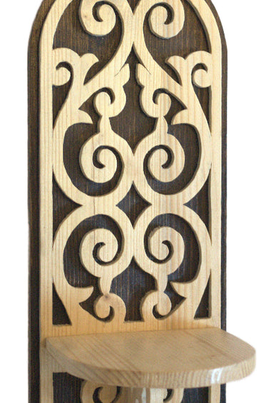 Polita ornamentala din lemn