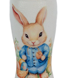Vaza decorata cu iepuras de Paste