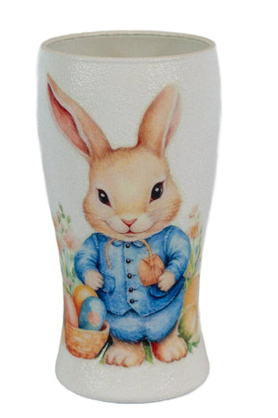 Vaza decorata cu iepuras de Paste