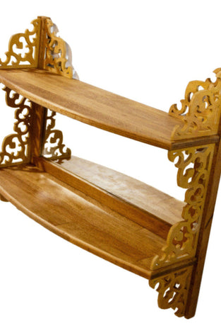 Etajera decorativa mare cu oglinda